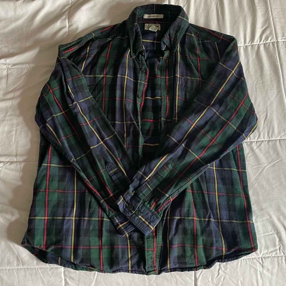 Men’s L.L. Bean Multicolor Flannel